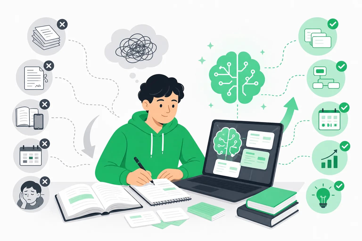 ❌ The 10 Revision Mistakes 90% of Students Make (and How to Avoid Them with AI)