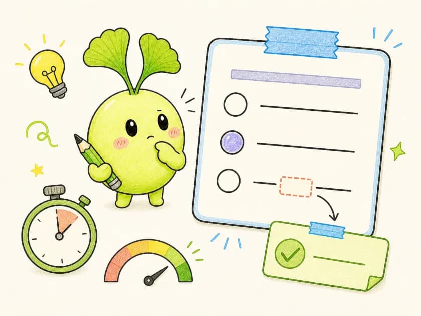 Illustration of EduFiche quiz and exam mode