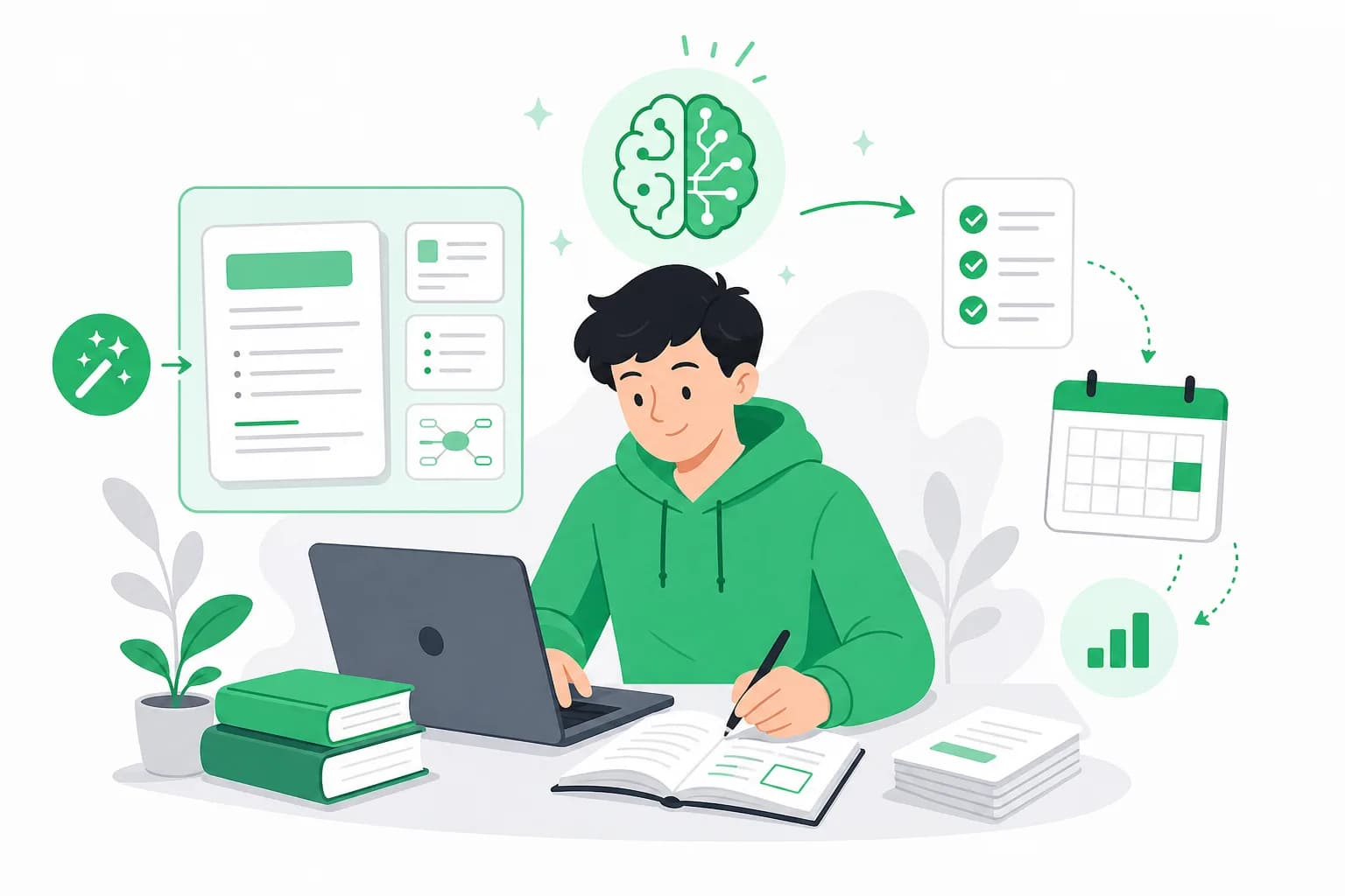 Generate an AI revision sheet in seconds with EduFiche