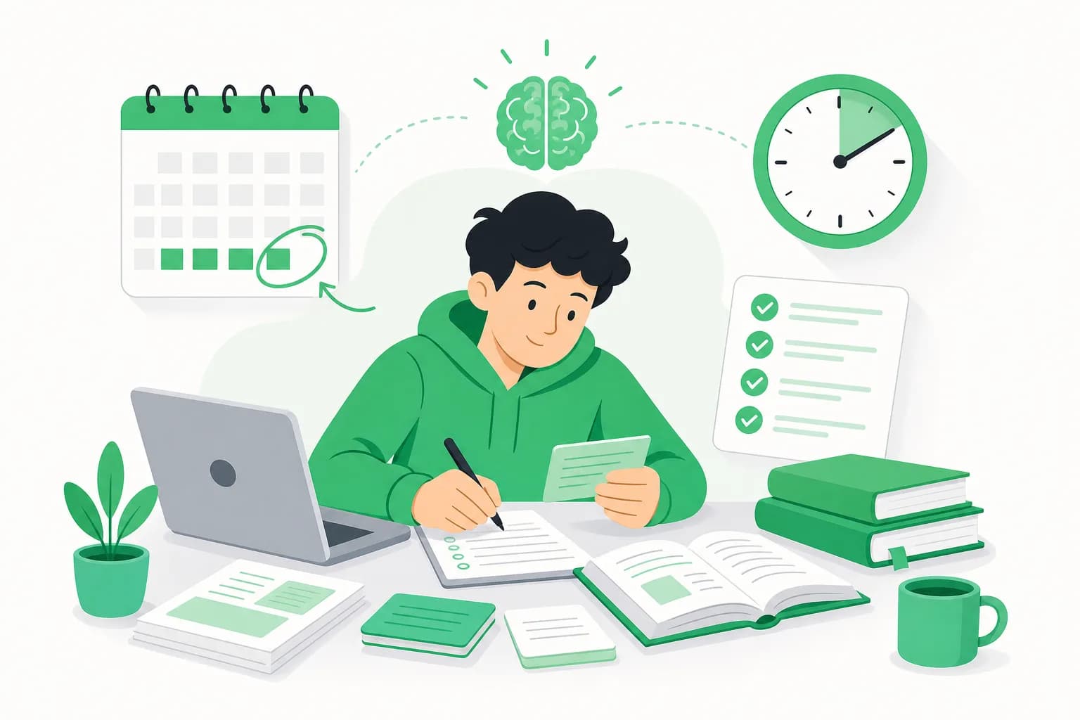 Last-minute studying: what to do when you have one week left