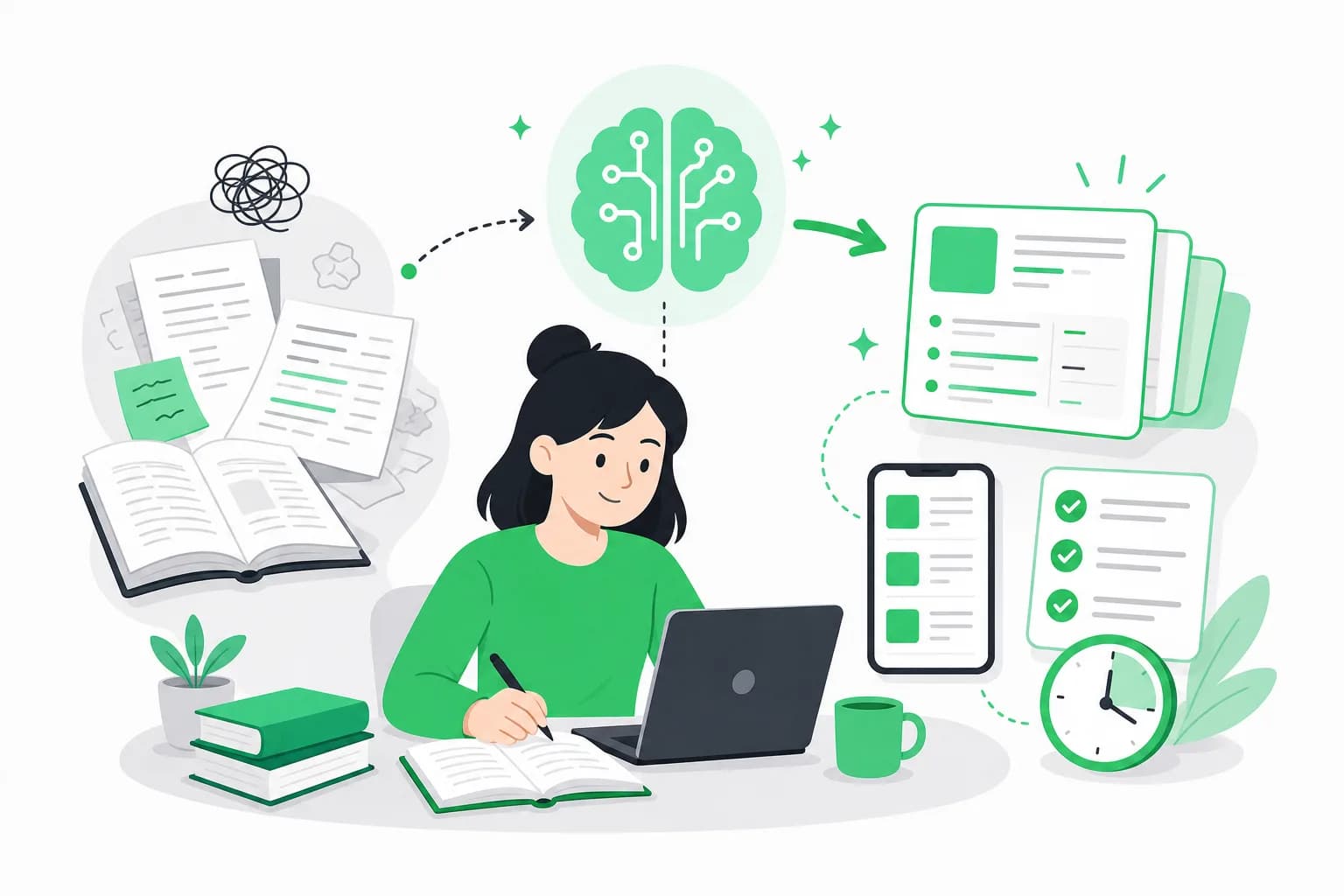 How to Turn a Boring Lesson into a Useful Study Sheet (with EduFiche)